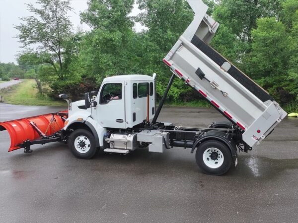 Kenworth T480 With Snow Plow Dump Truck - Image 3